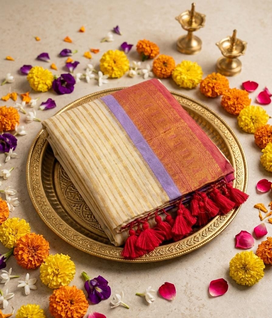 Tissue Saree